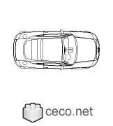 Autocad drawing Audi TT Typ 8N dwg , in Vehicles Cars