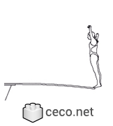Autocad drawing female springboard diver dwg , in People Fitness & Sports