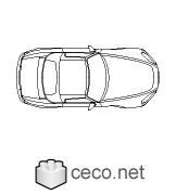 Autocad drawing Honda S2000 roadster automobile dwg , in Vehicles Cars