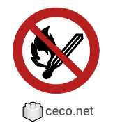 iso 7010 , Autocad blocks of iso 7010 in Ceco.net AutoCAD drawings ...