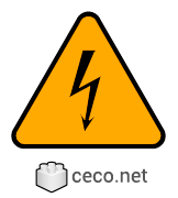 Autocad drawing ISO 7010-W012 Electricity hazard dwg , in Symbols Signs Signals