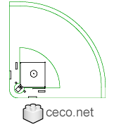 Campo de futebol 7 em AutoCAD, Baixar CAD (526.26 KB), Bibliocad em 2023