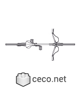 Autocad drawing urban bike 01 top or plan view dwg bicycle , in Vehicles Bikes & Motorcycles