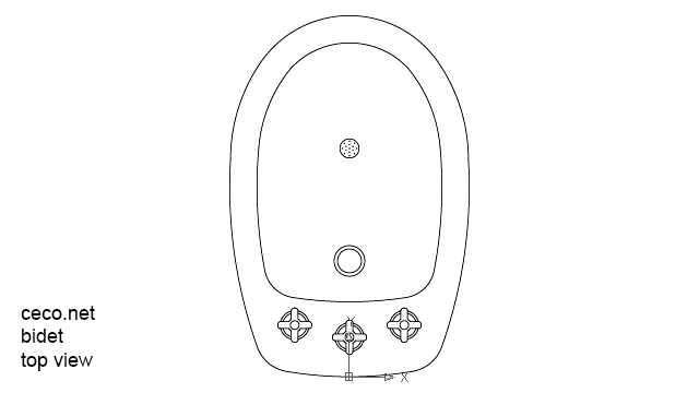 autocad drawing bidet amazon toilet in kitchen & bathroom