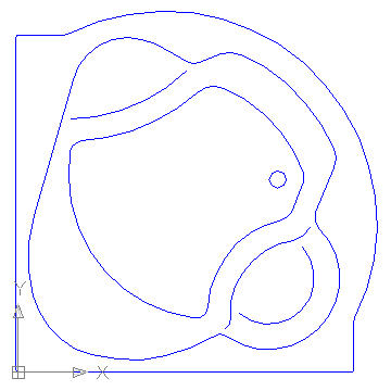 autocad drawing Jacuzzi 4 in kitchen & bathroom