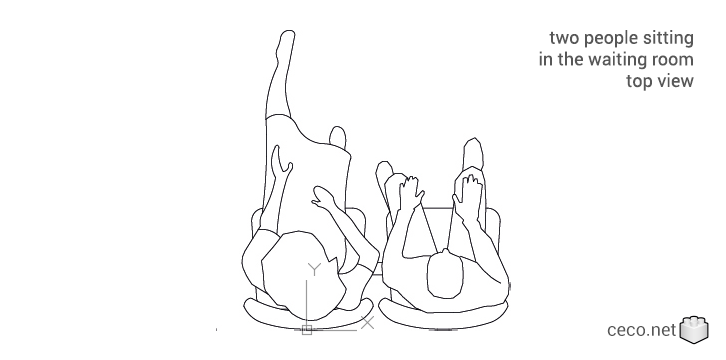 autocad drawing two people sitting in the waiting room in People, Family & Groups autocad drawing two people sitting in the waiting room in People, Family & Groups